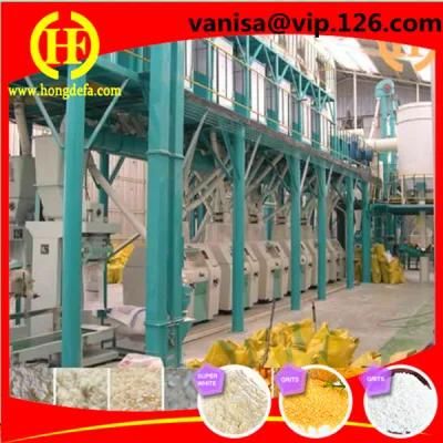 Maize Corn Grain Flour Milling Machine