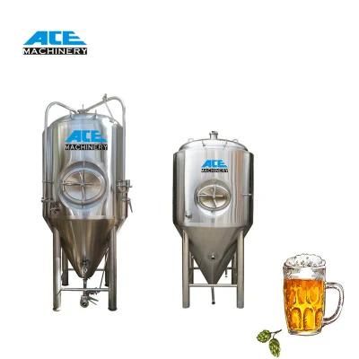 Best Price Large Beer 5000L Fermentation Tank to 10000 Liter Made of Conical Fermenter ...