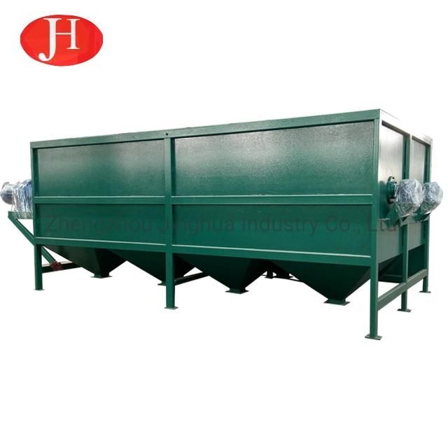 Cassava Starch Processing Line Paddle Washing Machine Cassava Starch Cleaning Making Machinery