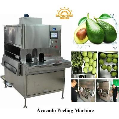 Automatic Avocado Mango Persimmon Processing Avocado Peeling Machine