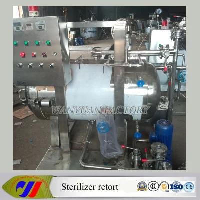 Cheaper Steel Sterilization Pot Sterilizer Retort