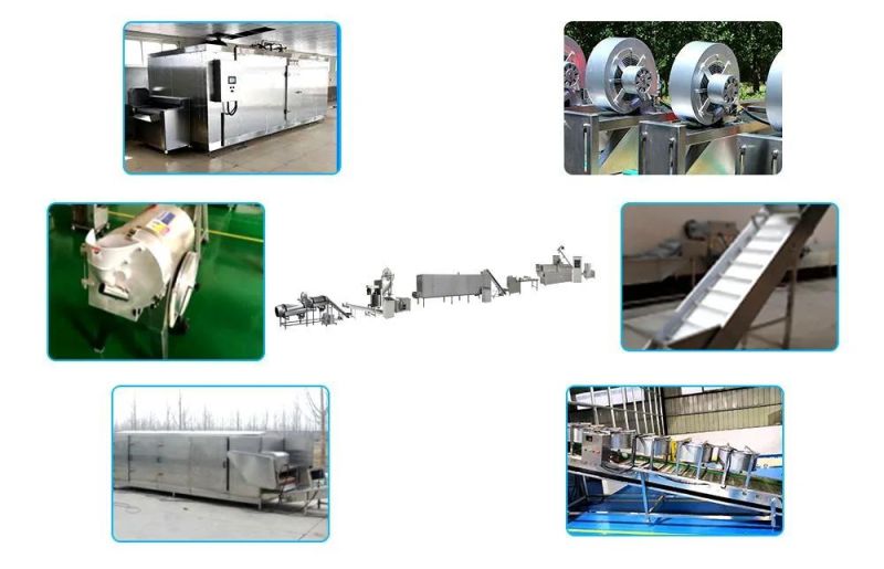 Frying Snack Chips Food Processing Line