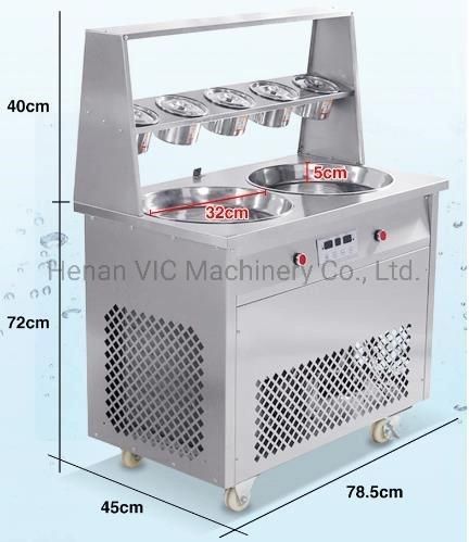 Stainless steel frozen yogurt machine