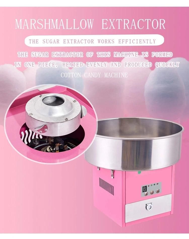 Commercial Cotton Candy Maker Candy Floss Marshmallow Making Machine