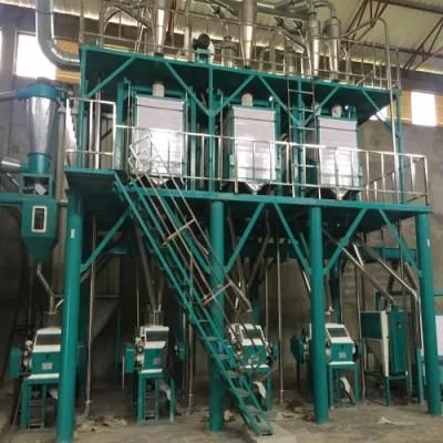 Corn Flour Milling Machine Ugali Maize Mill (30t)