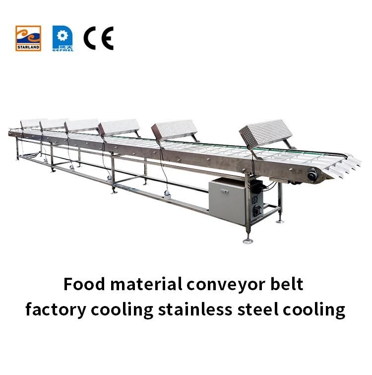 Cone Food Conveyor with Stainless Steel Cooling, with After-Sales Service