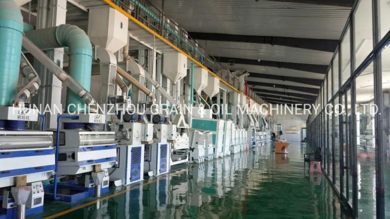 Clj Hot Sale Double Roller Vertical Rice Whitener Rice Mill Machine Mnsl21.5/21.5 for Rice Plant Line