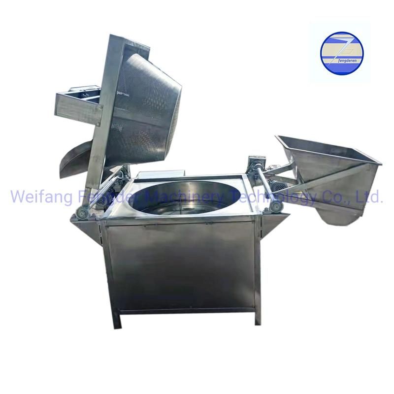 Industrial Food Frying Machine for Potato Chips/French Fries