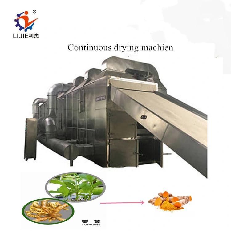 Automatic Continuous Vegetable/Fruit/Spice/Herbs/Carrot/Radish/Lemon/Apple/Peach/Onion/Potato Mesh Belt Drying Machine for Farm/Food Plant/Factory