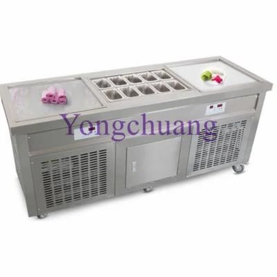 High Quality Stir Fry Ice Cream Machine with Temperature Control