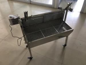 Charcoal Grill Roast Lamb Oven