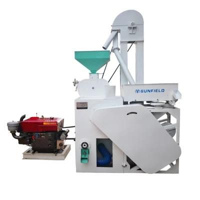 400-500kg/H Small Auto Rice Mill Machine Rice Processing Machine