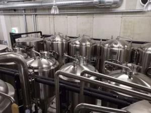 Brewery Craft 4000L Beer Production Line for Commercial Beer Brewery Serving Tanks