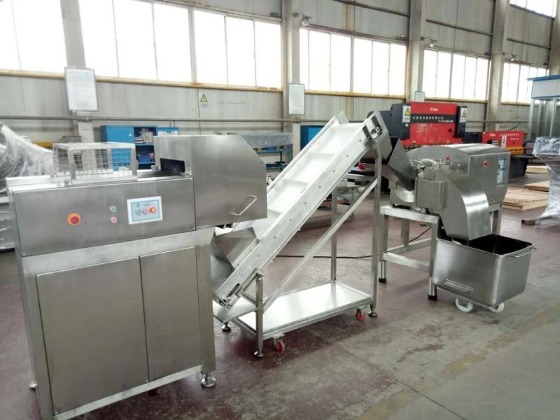 Automatic Pork Shredder Meat Dicer Machine