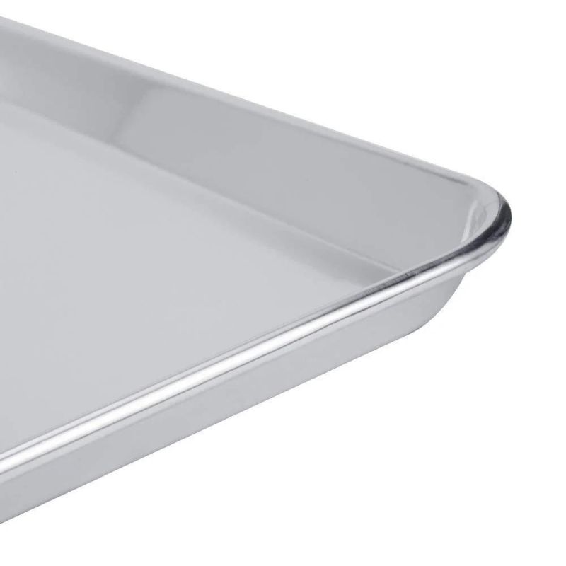 Rectangle Big Pastry Baking Tray Aluminum Cookie Sheet