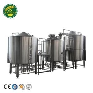 1000L 1500L 2000L 2500L 3000L with 4-Vessel Brewhouses for Brewing Beer Equipment