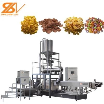 Breakfast Cereals Corn Flakes Process Line