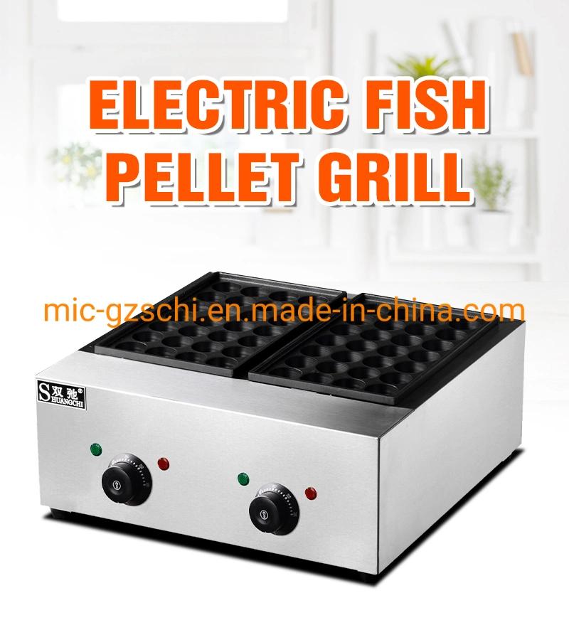 Factory OEM Ctopus Ball Barbecue Oven Electric Fish Pellet Grill Taiyaki Machine