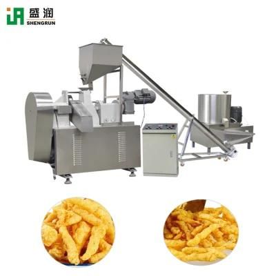 Automatic Cheetos Corn Curl Kurkure Snacks Food Extruder Making Machine