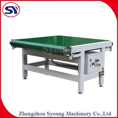 2020 Stainless Steel Flat Belt Conveyor for Bag/Pallet/Tray Loading