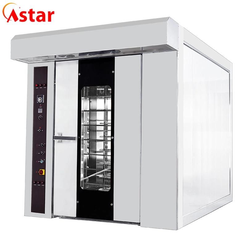 Commercial 32 Trays Gas Diesel Electric Hot Air Rotary Convection Oven Bread Baking Food Oven