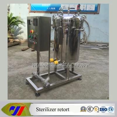 Stainless Steel Electric Heating Vertical Sterilizer Retort