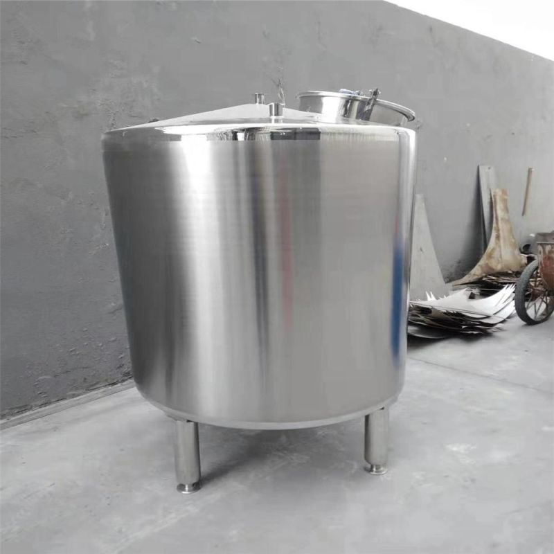 Stainless Steel Half Open Lids Heating Mixing Pressure Pasteurizer Factory