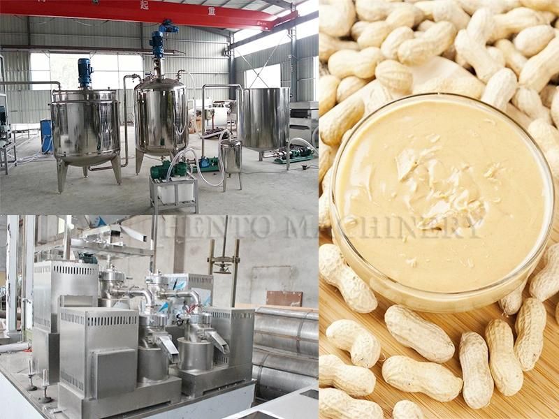 Automatic Peanut Butter Grinding Machine / Peanut Butter Production Line