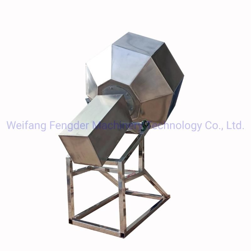 Original Drum Fried Food Potato Chips Snacks Seasoning Mixer Machine /Octagonal Peanut Flavoring Coating Machine