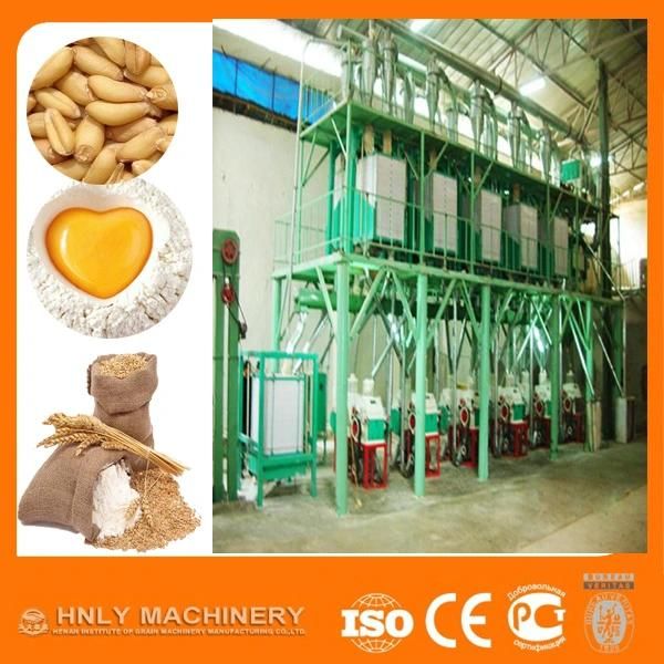 Automatic Industrial Complete Small Scale Wheat Flour Mill