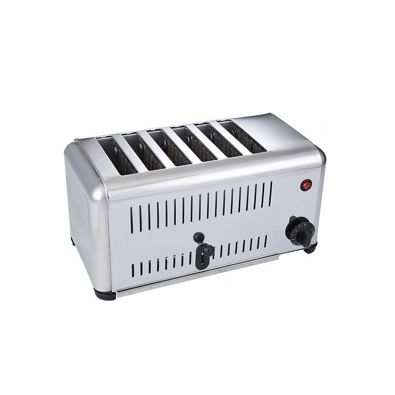 Electric 6-Slice Bread Toaster, Grill Bun Bread Toaster, Sandwich Toaster