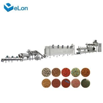 Pet Dog Cat Fish Food Making Machine Production Line