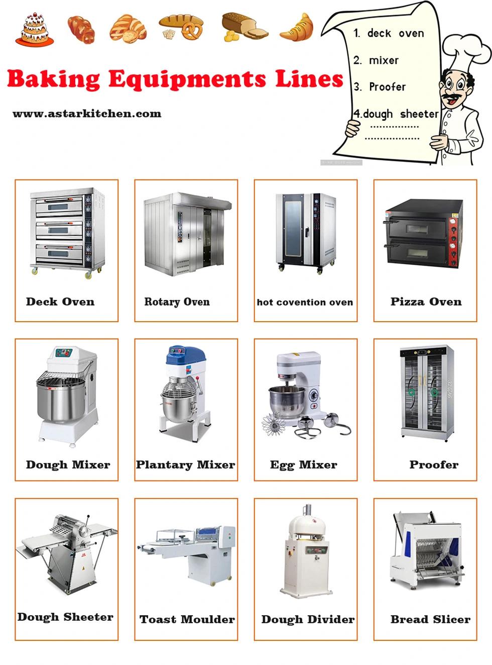 Bakery Equipment Bread Baking Oven Gas Pizza Oven for Sale