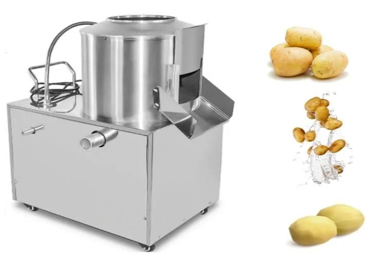 Industrial Fruit Vegetable Skin Peeler Small Electric Potato Carrot Peeling Washing Machine