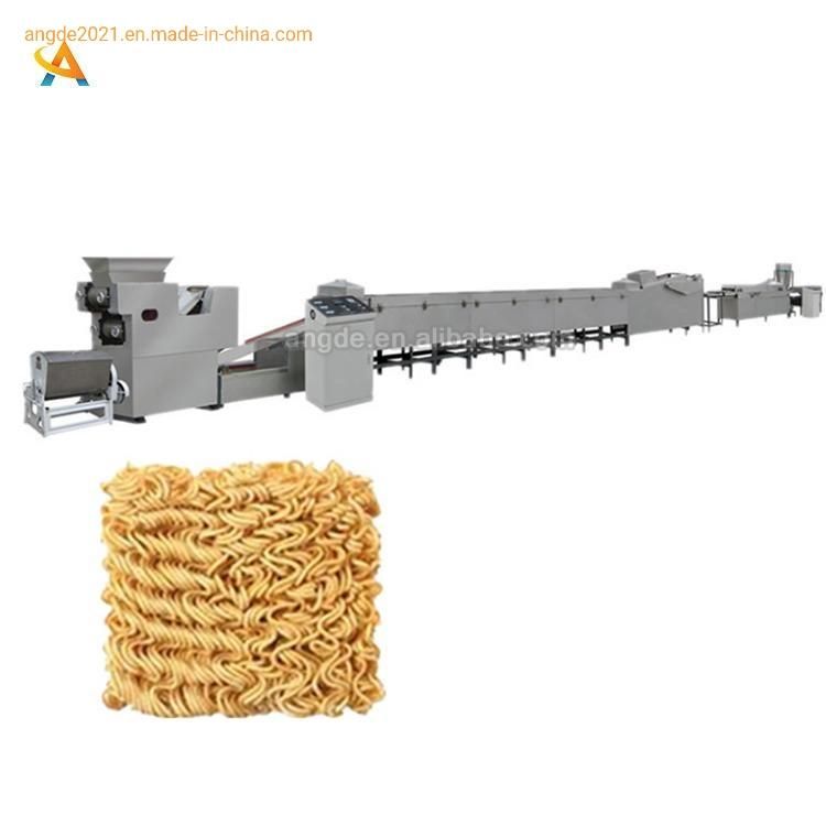 High Quality Commercial Fried Instant Noodles Production Line Stainless Steel Instant Noodle Making Machine Line