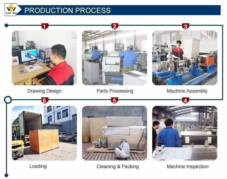 Textured Soy Chunks Protein Making Machine Soya Meat Extruder Machine