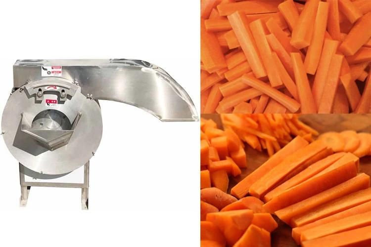 Industrial Use Vegetable Slicer Cutting Machines Carrot Slicer Machine