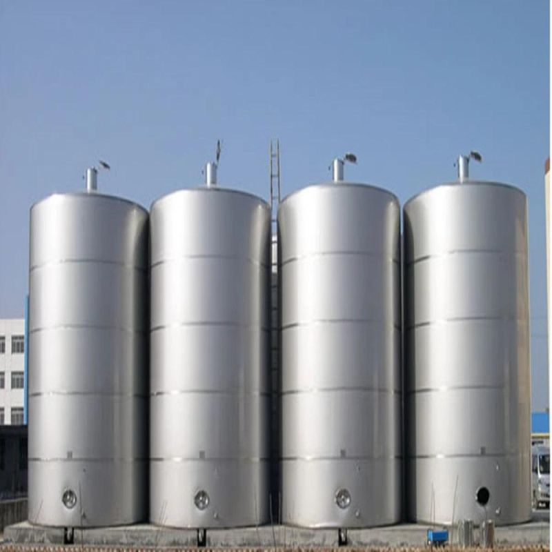 304 316 Stainless Steel Big Pressure Mixing Container for Food Industry