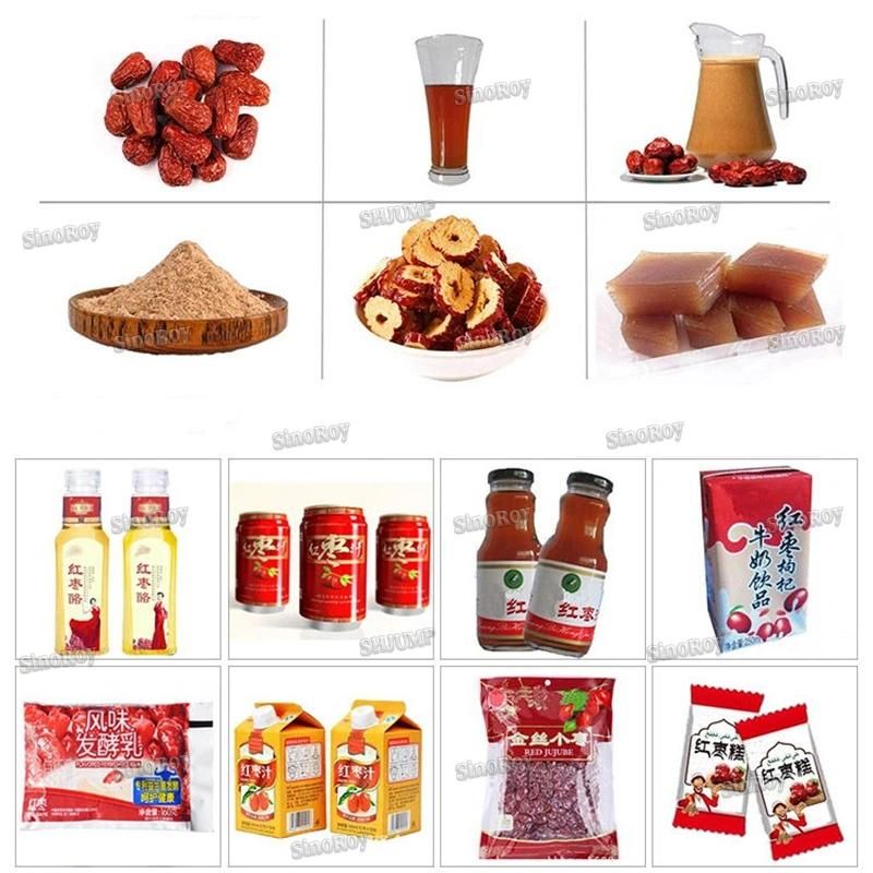 Red Dates Juice Red Dates Paste Processing Line