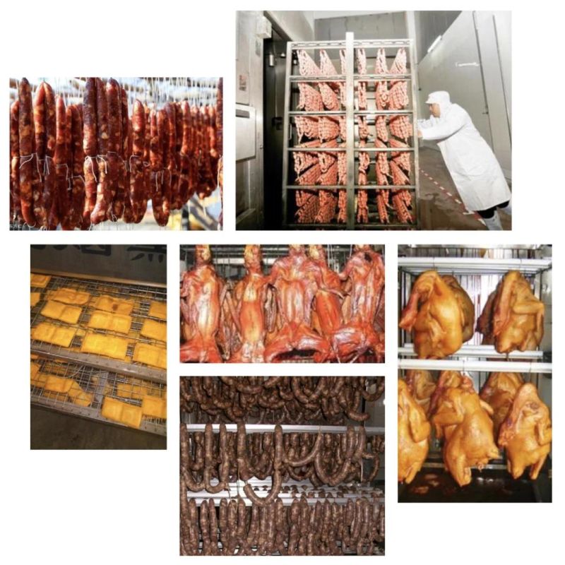 Good Quality Electrical Control Sausage Smokehouse