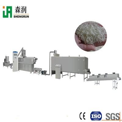 Cost-Effective Nutritional Rice Extrusion Equipment Golden Rice Bulking Production Line