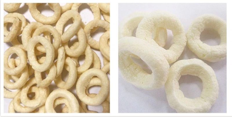 Puffed Chips Ringshape Processing Line