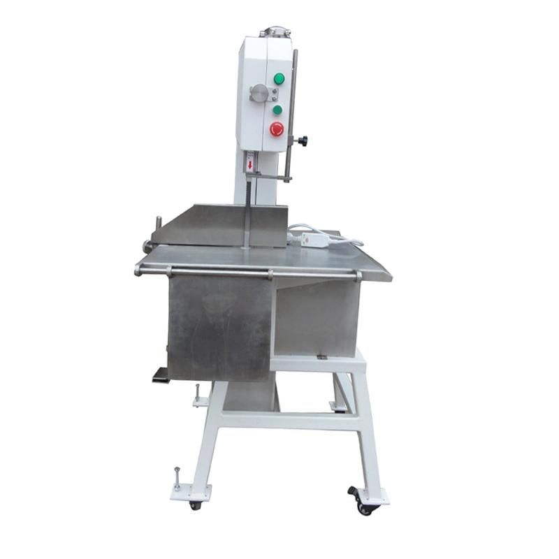 (QH300B+) Commercial Kitchen Equipment Meat Cutting Machine Stainless Steel Bone Saw Machine Frozen Beef Fish Meat Band Saw Cutter Butcher Use 2 HP, 220V