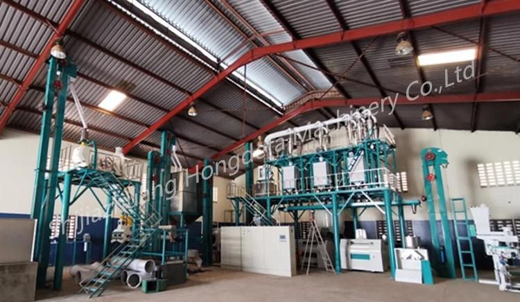 Maize Flour Milling Machine for Super White Maize Flour Super Fine Fmaize Flour