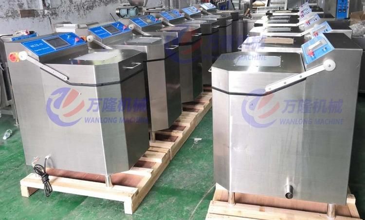 PLC Control Frequency and Time Settings Vegetable Spinner Machine Dewater Dryer