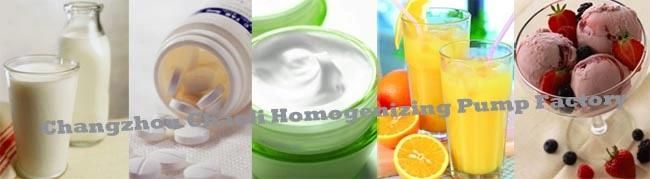 Gjb1000-25 Ce Certificate Yoghurt High Pressure Homogenizer