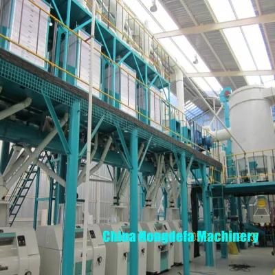 Hongdefa 240t/24h Corn Flour Milling Machine with Price