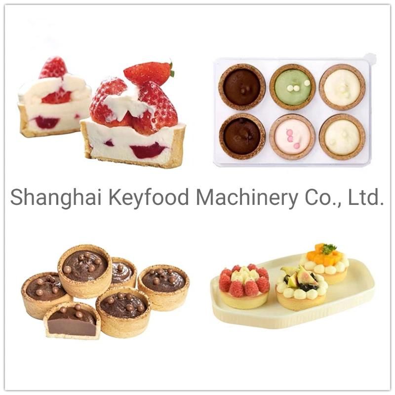 Customized Sweet Pastry Crust Forming Machine Mini Tart Shell Machine