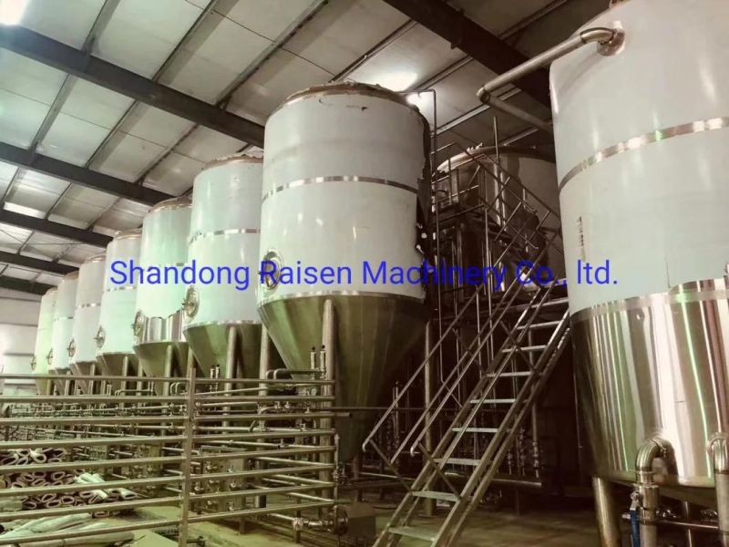 Brewey Equipment Brewhouse 100L 200L 300L 500L 1000L Stainless Steel Conical Beer for Fermenter for Brewery