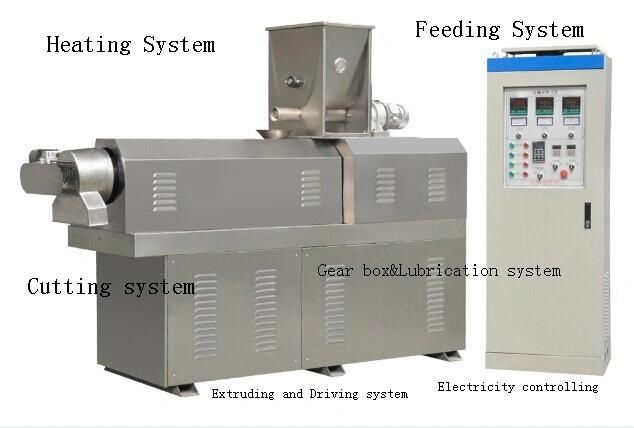 Automatic High Quality Puffed Extruded Corn Snack Food Making Machine